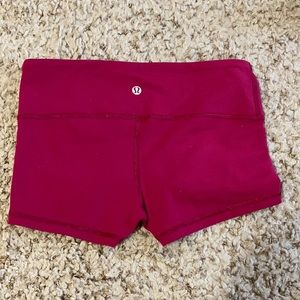 Size 4 Lululemon Booty Shorts